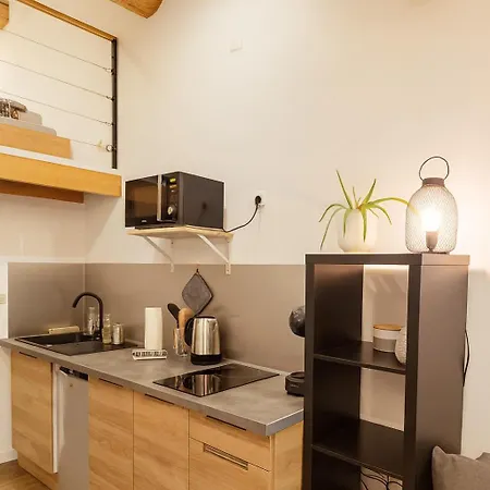 Appartamento Loft Au Coeur De Clim, Wifi, Netflix *